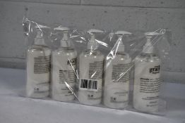 Five bottles of as new Amazing Grace Magnolia Firming Body Emulsion, 480ml per bottle.