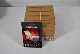 Fifty as new Samsung EVO Plus 32GB 95MBs Micro SDHC Memory Cards (Packaging sealed) (EAN: 8806088676