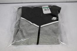 A men's as new Nike Sportswear Tech Fleece Full-Zip Hoodie, Size XL.