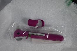A boxed as new Welch Allyn Pocket LED Otoscope in Purple, REF 22870-PUR.