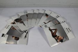 Twelve pairs of assorted as new Wolford Tights to include Satin Touch 20, Pure 10, Tummy 20 Control
