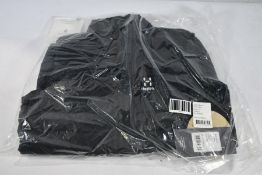 A men's as new Haglofs Spire Mimic Vest in True Black (Size S).