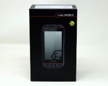 A pre-owned iSafe Mobile IS530.1 Explosion Proof Industrial Smartphone (M/N: M53A01) (FRP clear. Gra