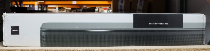 A boxed as new Bose Smart Soundbar 700 (EAN: 017817788823) (Box opened, damage to box and some inner