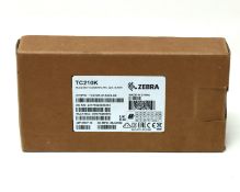 A boxed as new Zebra TC21 32GB Rugged Handheld Computer/Barcode Scanner with battery (P/N: TC210K-01