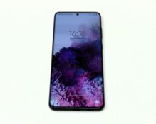 A pre-owned Samsung Galaxy S20 Plus 5G (SM-G986B/DS) 128GB Cosmic Black (Google account clear. Grade