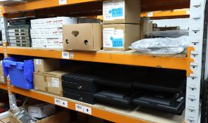 A quantity of new and pre-owned items to include: 5 x Cisco Catalyst 3750G PoE-24 Switches, 1 x Cisc