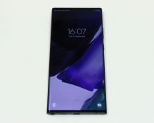A pre-owned Samsung Galaxy Note20 Ultra 5G (SM-N986B) 256GB in Mystic Black