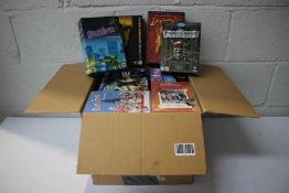 Approximately sixty five DVDs to include box sets; Pirates of the Caribbean, The Clint Eastwood coll