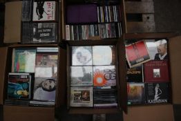 Approximately four hundred and fifty CD's to include Elvis, Bon Jovi and Spice Girls.