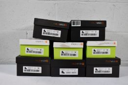 Eight pairs of Calzamedi kids boots (Various sizes).