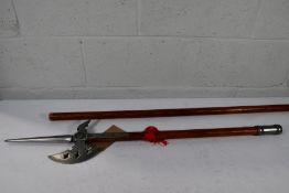 A Denix Replica 11th Century German Halberd.