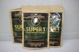 Approximately sixty as new packs of King Alpha Herbal Tea-Based Super-T Testosterone Support, 100g p