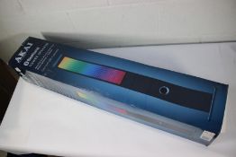A boxed as new Akai Bluetooth LED tower speaker.