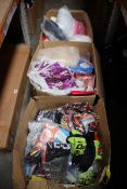 Approximately one hundred and ten items of assorted as new clothing to include bike jerseys, dresses