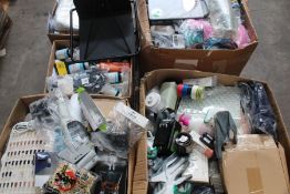 A large quantity of miscellaneous items to include clothing, hardware/household items and toiletries