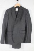 A man's pre-owned Sandro Paris Suit - Dark Grey (Jacket 50, trousers 40).