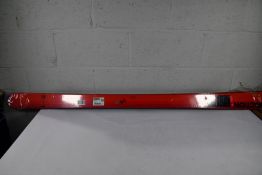 A pair of Faction Dancer 1 - All-Mountain Rock'N'Roll Skis - Orange (120-86-110, 19m, 1720g).