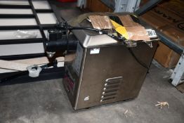 A pre-owned Mussana Pony Cream Machine 2 litres including automatic cleaning.