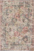 An as new Antiquarian 8712 Janissay Multi - Jaquard Flatweave Rug (200 x 280cm, Stock Photo).