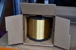 A Reel of Breda BercoCut Pro 900 Brass Wire.