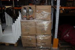 A pallet of returns to include realistic decoy hawks (Viewing advised).