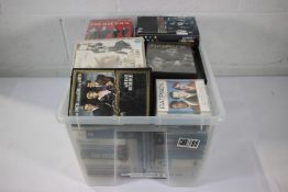 Approximately one hundred and eighty items of Ratpack CD's and DVD's.