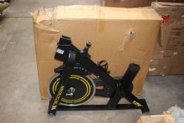 A stationary exercise bike (Viewing recommended, item may be incomplete).