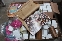 A quantity of Latin American style related items to include candles and scarves.