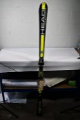 A pair of pre-owned Head Supershape i.Speed Era 3.0 S Skis.