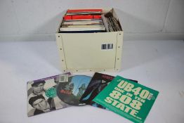 Approximately one hundred and fifty 7inch singles to include Meatloaf, Adam and The Ants and Bon Jov