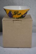 Six boxed as new Arabia Moomin Bowls - Hemulen - Yellow (1066915).
