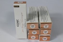 Four Iconic London Sheer Bronze and three Sheer Blush in different shades to include Fearless Flush,