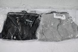 Two pairs of men's as new Reiss Brighton Pleated Front Relaxed Trousers (36