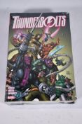A Marvel Omnibus Thunderbolts Vol 3 hardback book.