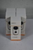 Five boxed as new Lemnoi IP cameras A3 wireless, night vision, motion sensor, indoor/outdoor usage,