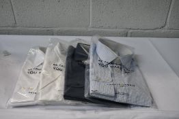 Four Charles Tyrwhitt dress/occasional shirts, slim fit/classic fit in various styles (Collar Sizes