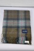 An Architex Skye Olive Shet Throw T0892/DW59
