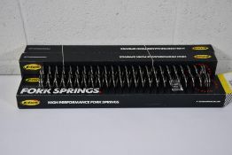 Three boxed as new K-Tech High Performance FF Spring 4.6N Beta, CRF250 2010 - 2013, CRF 450 2009 - 2