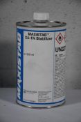 A tin of Maxistab DJ-1N stabilizer (1ltr) (Over 18s only)