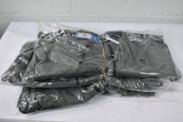 Three as new Adidas Edge Full Zip Hoodies in grey HN8866 (2XL).