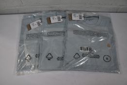 Three as new Carhart (Work In Progress) Chase T-Shirts - Icarus/Gold (S).