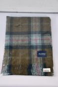 An Architex Skye Olive Shet Throw T0892/DW59