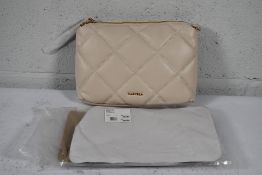 An as new Carvela Liberty Mini handbag in Bone (EAN 5045653484703).
