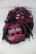 Eight as new Ernie Ball Speaker Cables (6ft x 3, 3ft x 5).