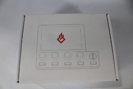 A BEACN Mix Create Desktop Control Surface - White.