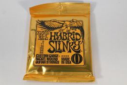 Ten packs of Ernie Ball 2222 Burly Slinky Electric Guitar Strings (9 - 46).