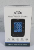 Forty boxed as new Simbr Blood Pressure monitors (Upper Arm Electronic).