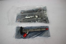 Four pre-owned Bosch CRDI Diesel Fuel Injector 33800-2A610, 0445110588, Hyundai, Kai (Unused, untest