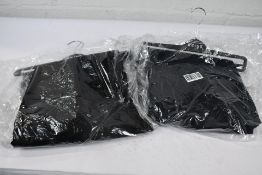 A pair of men's Reiss Eastbury Slim Fit Chinos and Deep-Stay Blue Slim Jeans (36 short).